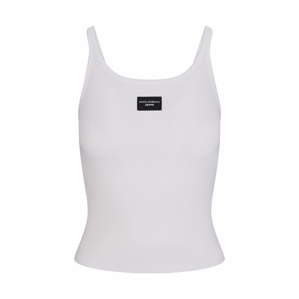 Skims Dolce and Gabbana ‘Snow’ Tank